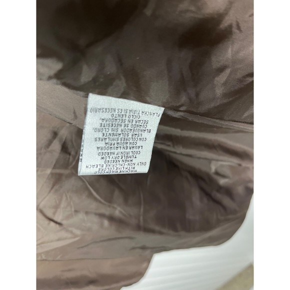 "Marvin Richards" Quilted Pattern Jacket Brown Women's Size Small - Picture 6 of 6